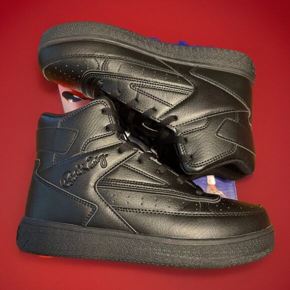 Patrick Ewing Black Orion Non Strap Men’s Size 8 Sneakers Ewing Shoes High Top main image 4